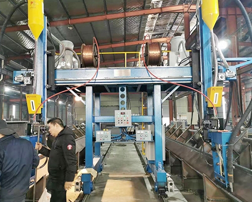 H型鋼雙懸臂埋弧焊機(jī)
